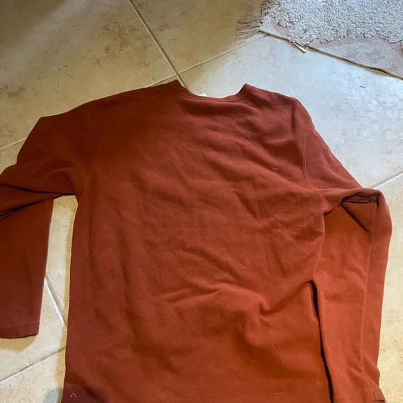 North face burnt orange crewneck - Picture 4 of 4